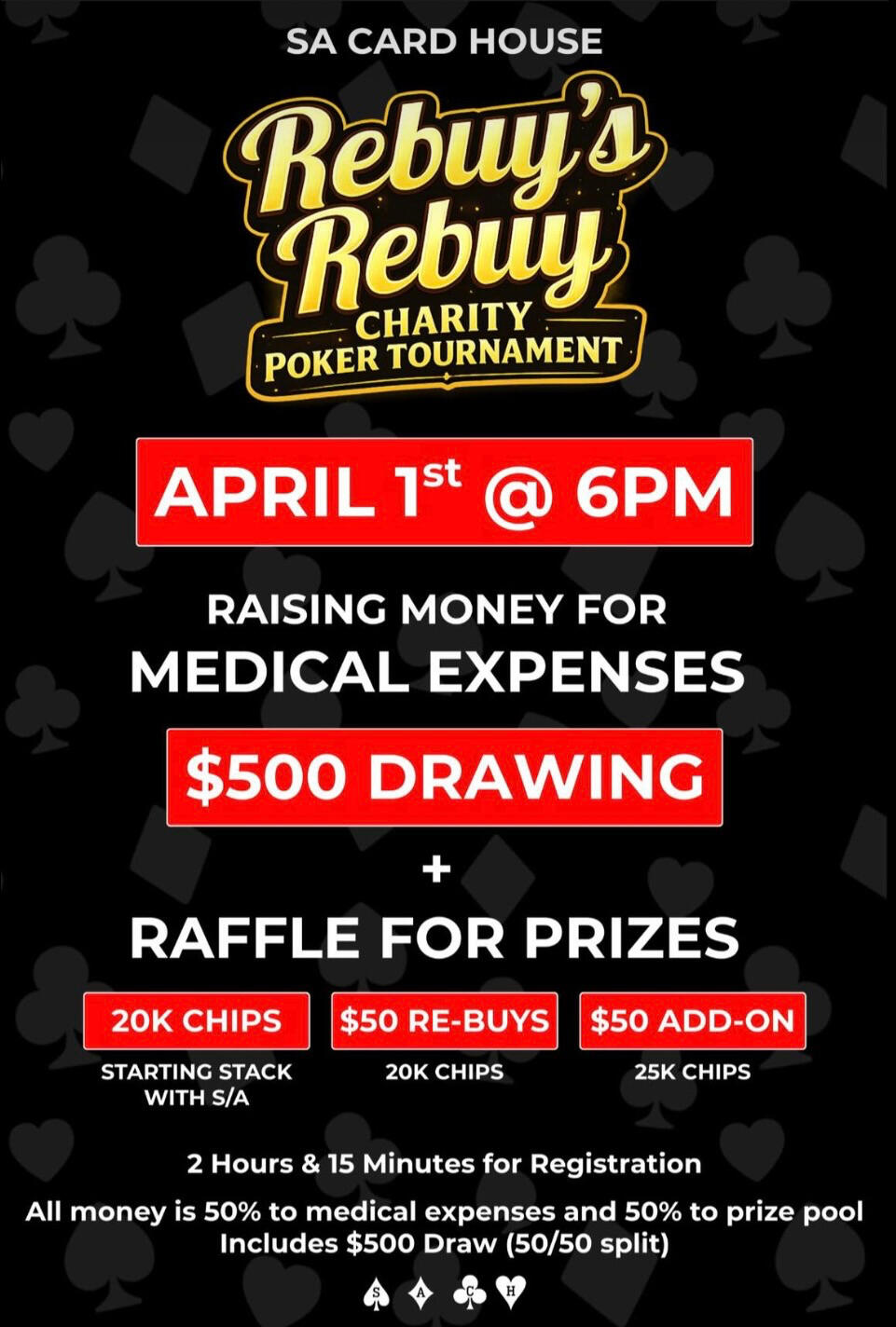 Wednesday April 1 @ 6PM